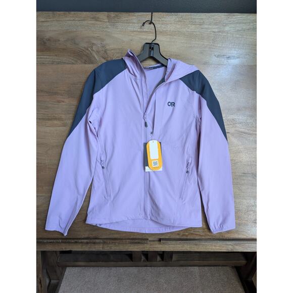 Outdoor Research Tops - Outdoor Research Ferrosi Hoodie Womens XS Purple Lightweight UPF 50+ Full Zipper